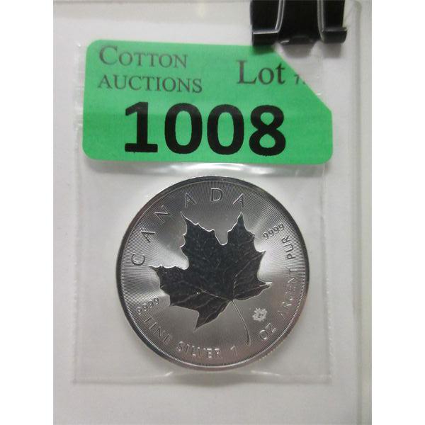 1 Oz .9999 Silver 2023 Canada Maple Leaf Coin