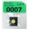Image 1 : 1 Gram .9999 Fine Gold 2022 Canada Maple Leaf Coin in Assay Card 