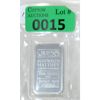 Image 1 : 1 Oz .999 Silver Johnson Matthey Bar 