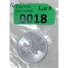 Image 1 : 1 Oz .9999 Silver 2023 Maple Leaf 1952-2022 Privy Mark Coin 
