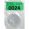 Image 1 : 1 Oz .9999 Silver 2012 Canada Maple Leaf Coin 