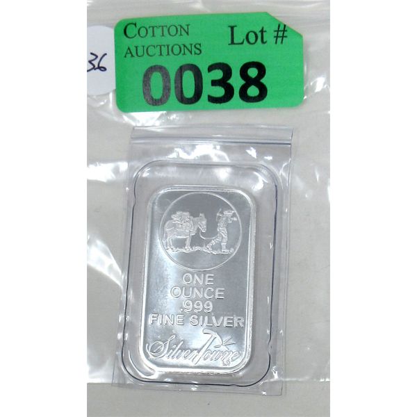 1 Oz .999 Silver SilverTowne Miner/Mule Bar 