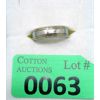 Image 1 : Estate - 10 KT White & Yellow Gold Band Ring