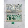 Image 1 : 1971 Georgia and 1970 Oklahoma License Plate