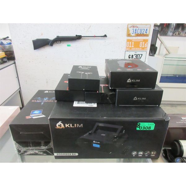 Klim Boombox, Earphones, Cooling Pads & Mice