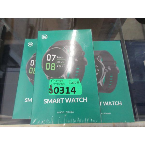 3 New Smart Watches - Model: BH588A