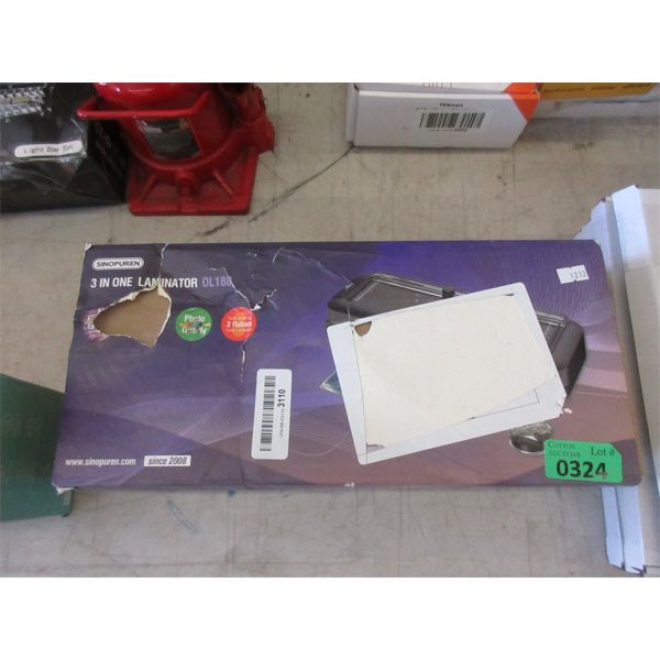 Sinopuren 3-in-1 Laminator - Model: OL188