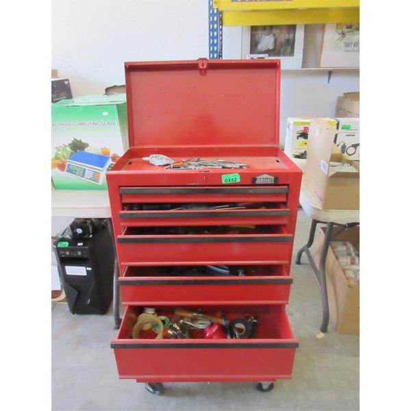 Metal JobMate Rolling Tool Chest & Contents