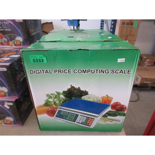 Digital Price Computing Scale - 36.5 x 13.5 x 36 cm
