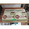 Image 1 : 2 iMagnify Lighted Desk Magnifiers 