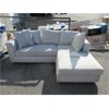 Image 1 : Grey Sectional Chaise Sofa - Store Return