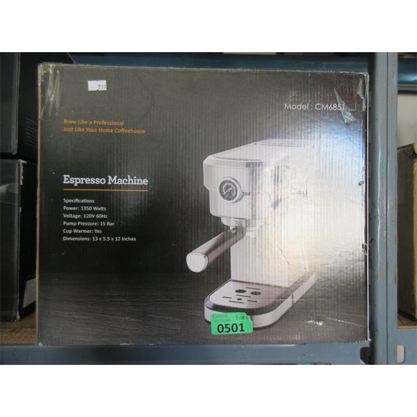 Electric Espresso Machine - Model: CM6851