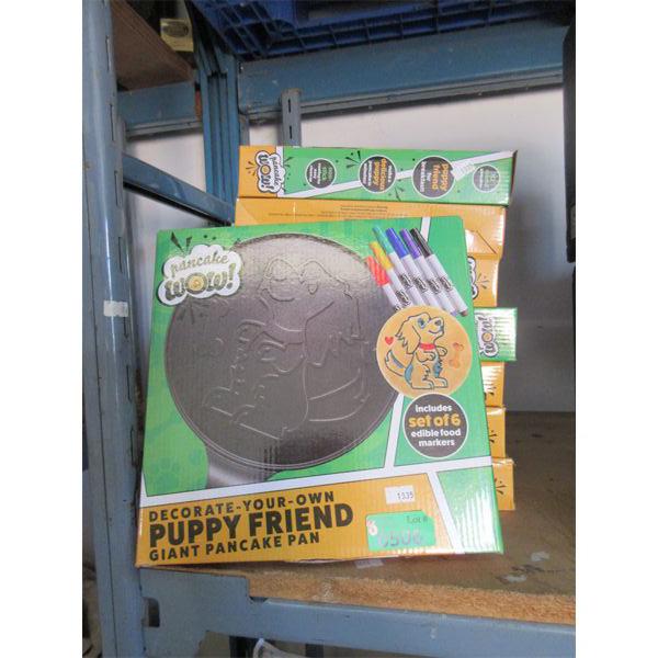 8 New Puppy Friend Giant Pancake Pans