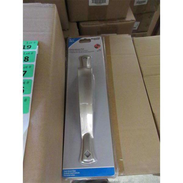 6 Boxes of 5 Contemporary Steel Gate Pulls
