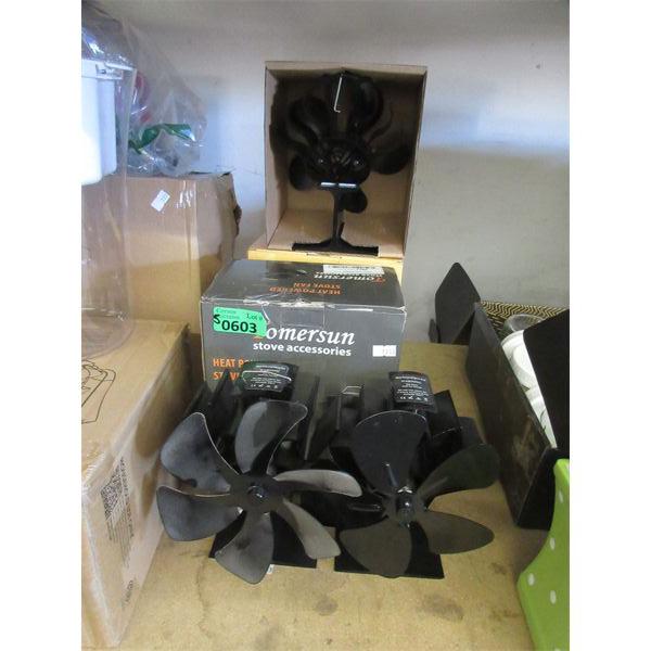 5 Heat Powered Stove Fans