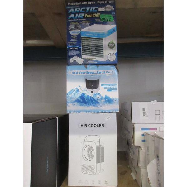 3 Assorted Air Coolers 