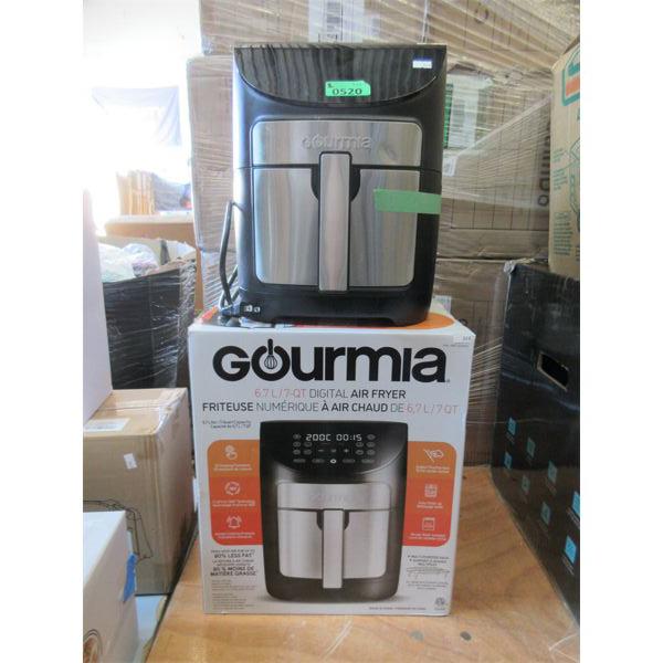 2 Gourmia 6.7 L Digital Air Fryers - Open Box