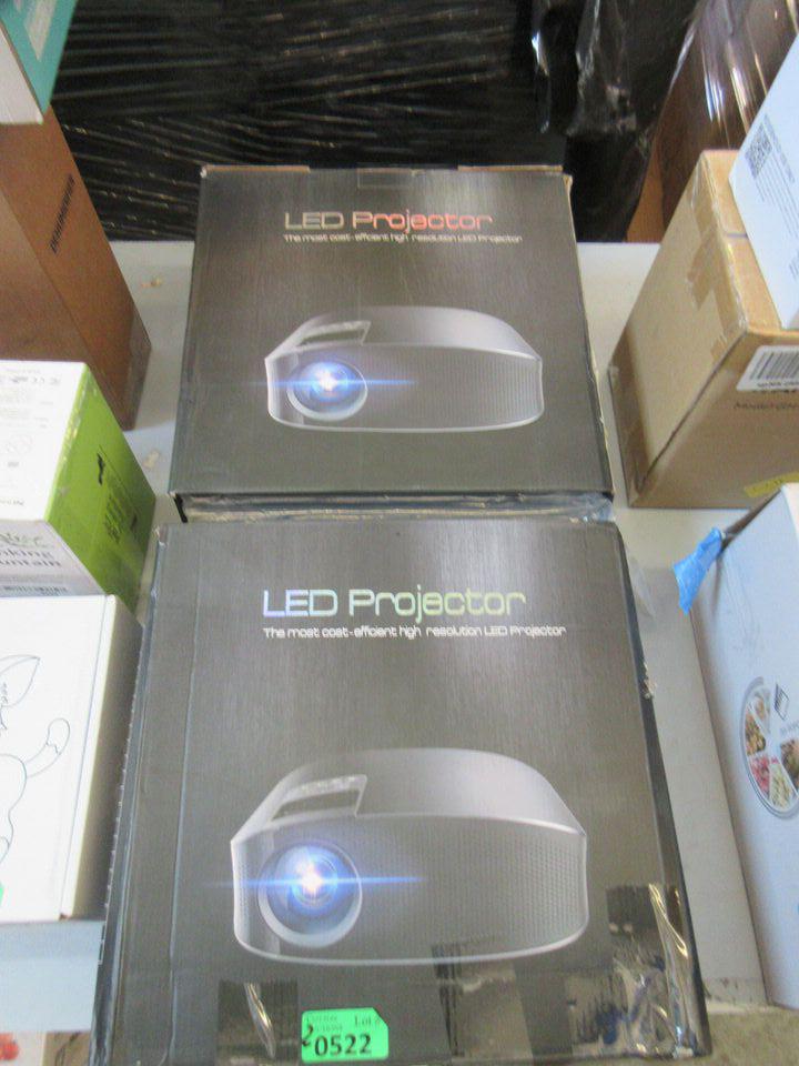 2 LED Projectors