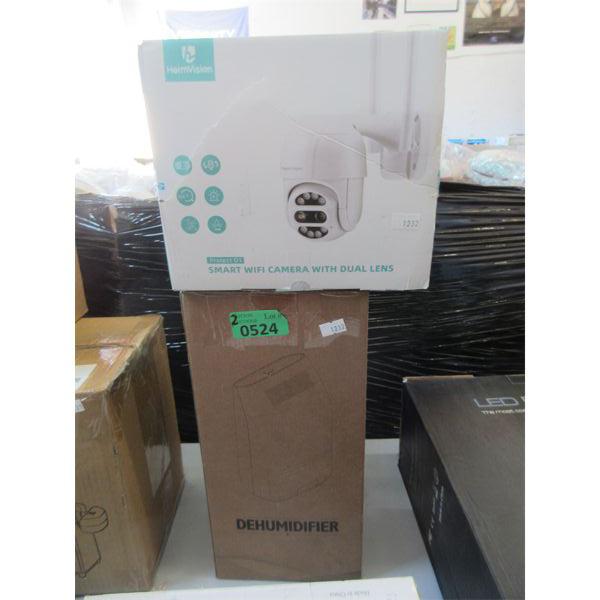 Smart WiFi Camera & Closet Dehumidifier