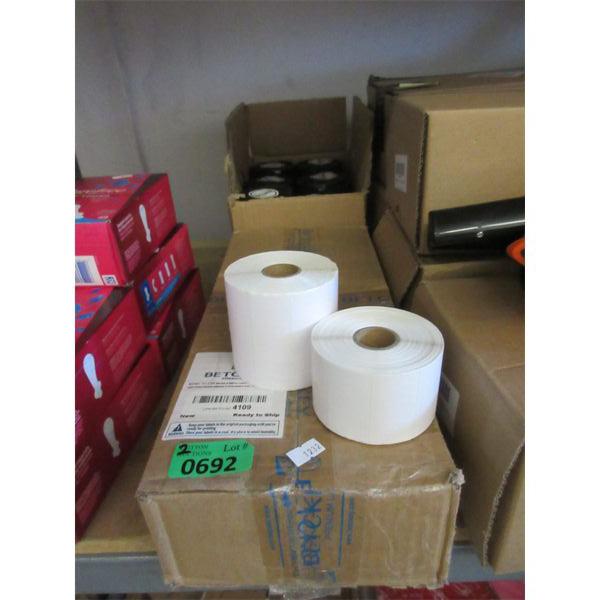 2 Boxes of Assorted Mailing Labels