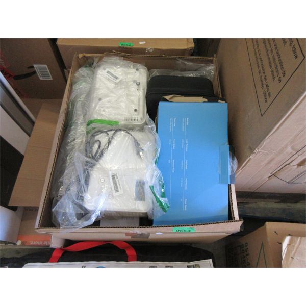 Box of Assorted Electronics 