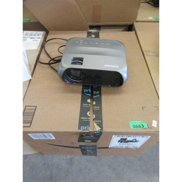 Case of 9 Bomaker LED Projectors