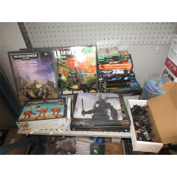 Lot of Assorted Table Top RPG & PC Games