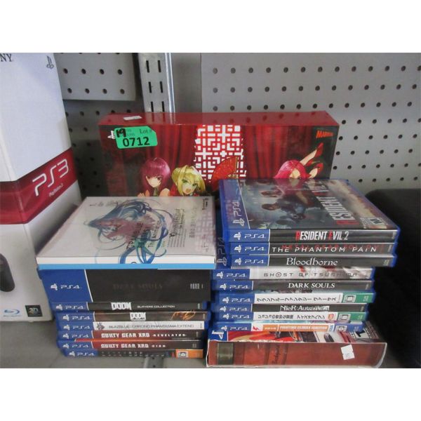 19 Assorted PS4 Games