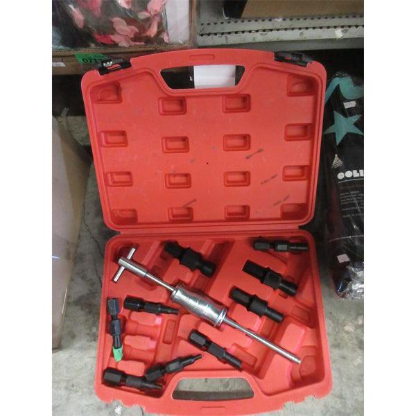 Prokomon 10 Pc Bearing Slide Hammer Puller Set