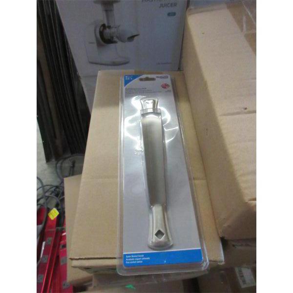 6 Boxes of 5 Contemporary Stainless Steel Pulls