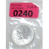 Image 1 : 1 Oz .9999 Silver 2011 Canada Maple Leaf Coin 