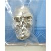 Image 2 : 1 Oz. .999 Fine Silver Skull Bar - Hand Poured