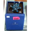 Image 1 : Swarovski Crystal "Frozen" Christmas Decoration