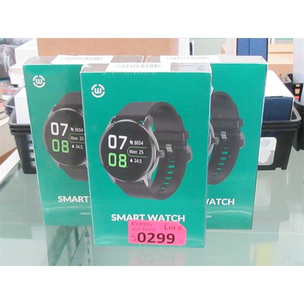 3 New Smart Watches - Model: BH588A