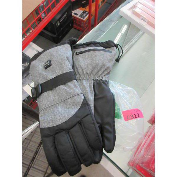 Pair of New Heated Gloves with Batteries