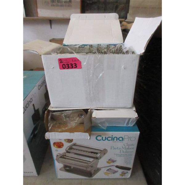 2 Cucina Pro Classic Pasta Maker Deluxe