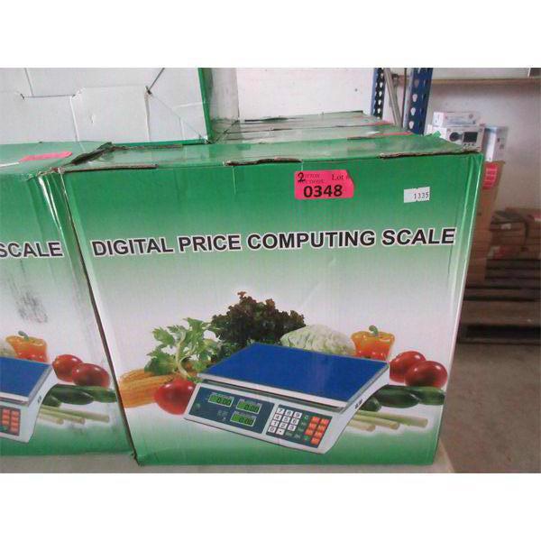 2 New Digital Price Computing Scales