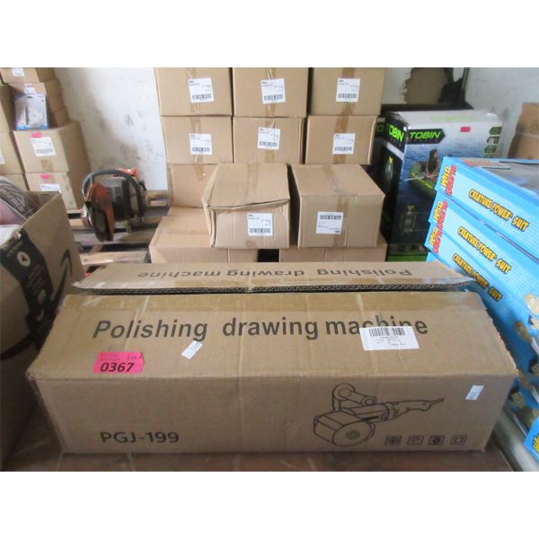 Electric Polishing Drawing Machine - Model: PGJ-199