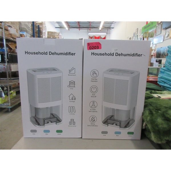 2 x 2 L Household Dehumidifiers