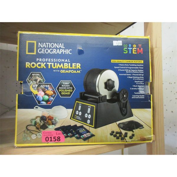 National Geographic Kit d'Excavation de Gemmes avec 10 Véritables National Geographic Kit d'Excavation de Gemmes avec 10 Véritables