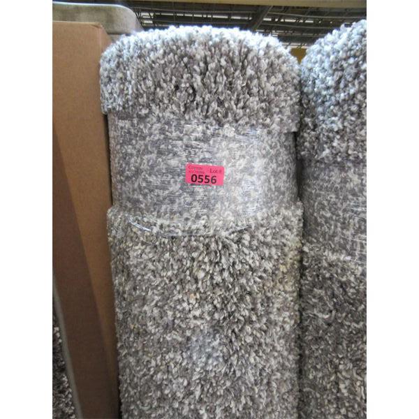 5'' x 7' Grey Speckled Shag Area Carpet