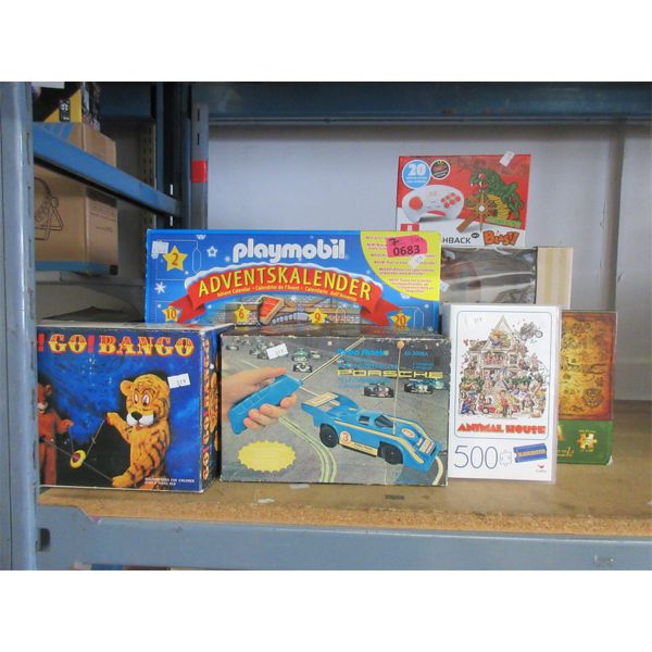 7 Assorted Puzzles & Toys 