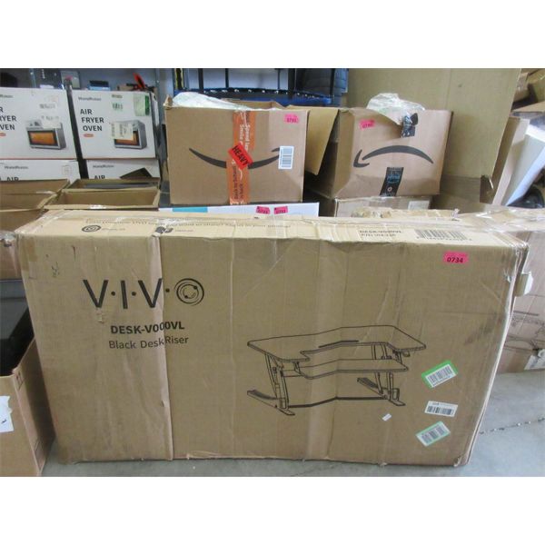 Vivo Black Desk Riser - Model: DESK-V000VL