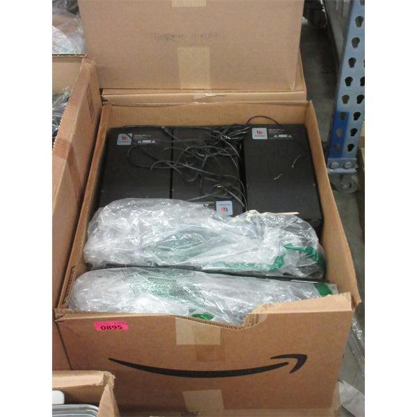 Large Box of Assorted Bomaker Soundbars & Subwoofers