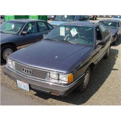 85 AUDI 5000S 4DR EXMT.                                               
