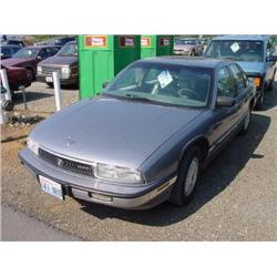 91 BUICK REGAL 4DR EXMT.                                              