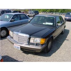 86 MERCEDES 560SEL 4DR EXMT.                                          