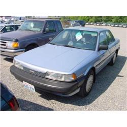 88 TOYOTA CAMRY 4DR EXMT.                                             