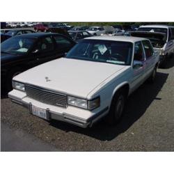 88 CADILLAC SEDAN DEVILLE 4DR EXMT.                                   