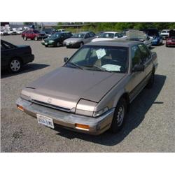 87 HONDA ACCORD LX 4DR EXMT.                                          